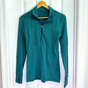 Lululemon Turquoise Quarter Zip